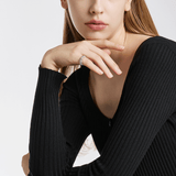 Sensuelle Raw Silver Ring