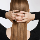 Sensuelle Raw Silver Ring