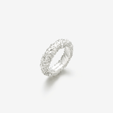 Sensuelle Raw Silver Ring