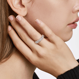 Sensuelle Raw Silver Ring