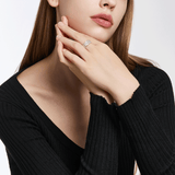 Sensuelle Raw Silver Ring