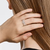 Sensuelle Raw Silver Ring