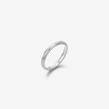 Sensuelle Raw Silver Ring