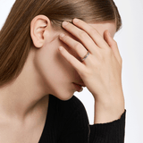 Sensuelle Raw Silver Ring