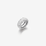 Sensuelle Raw Silver Ring