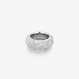 Sensuelle Raw Silver Ring
