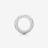 Sensuelle Raw Silver Ring