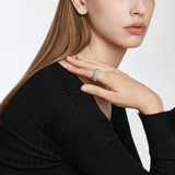 Sensuelle Raw Silver Ring