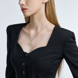 La vie de Paris Silver Necklace