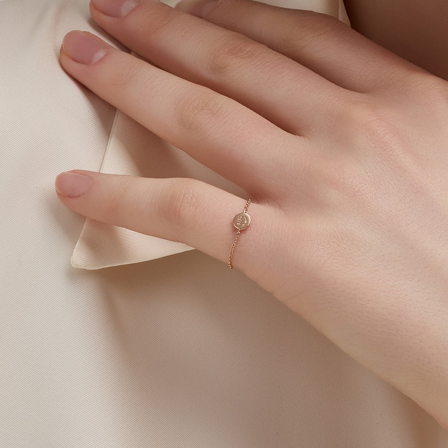 Kiss Me Gold Ring - DIDIER DUBOT