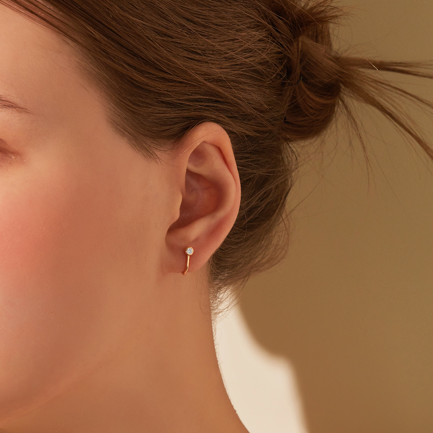 L'air de Paris Gold Earring - DIDIER DUBOT