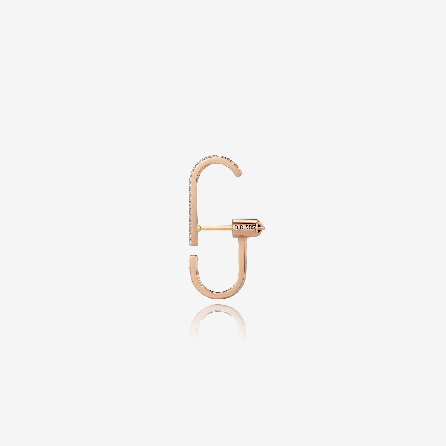L'air de Paris Gold One-sided Earring - DIDIER DUBOT