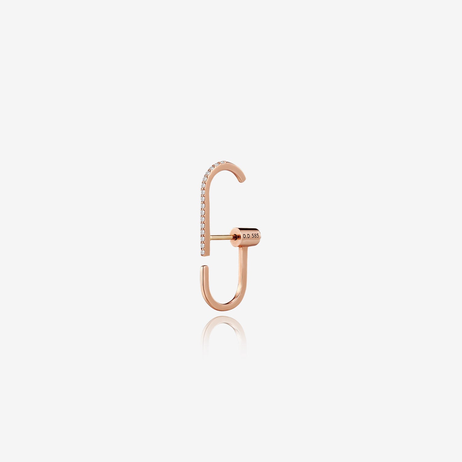 L'air de Paris Gold One-sided Earring - DIDIER DUBOT