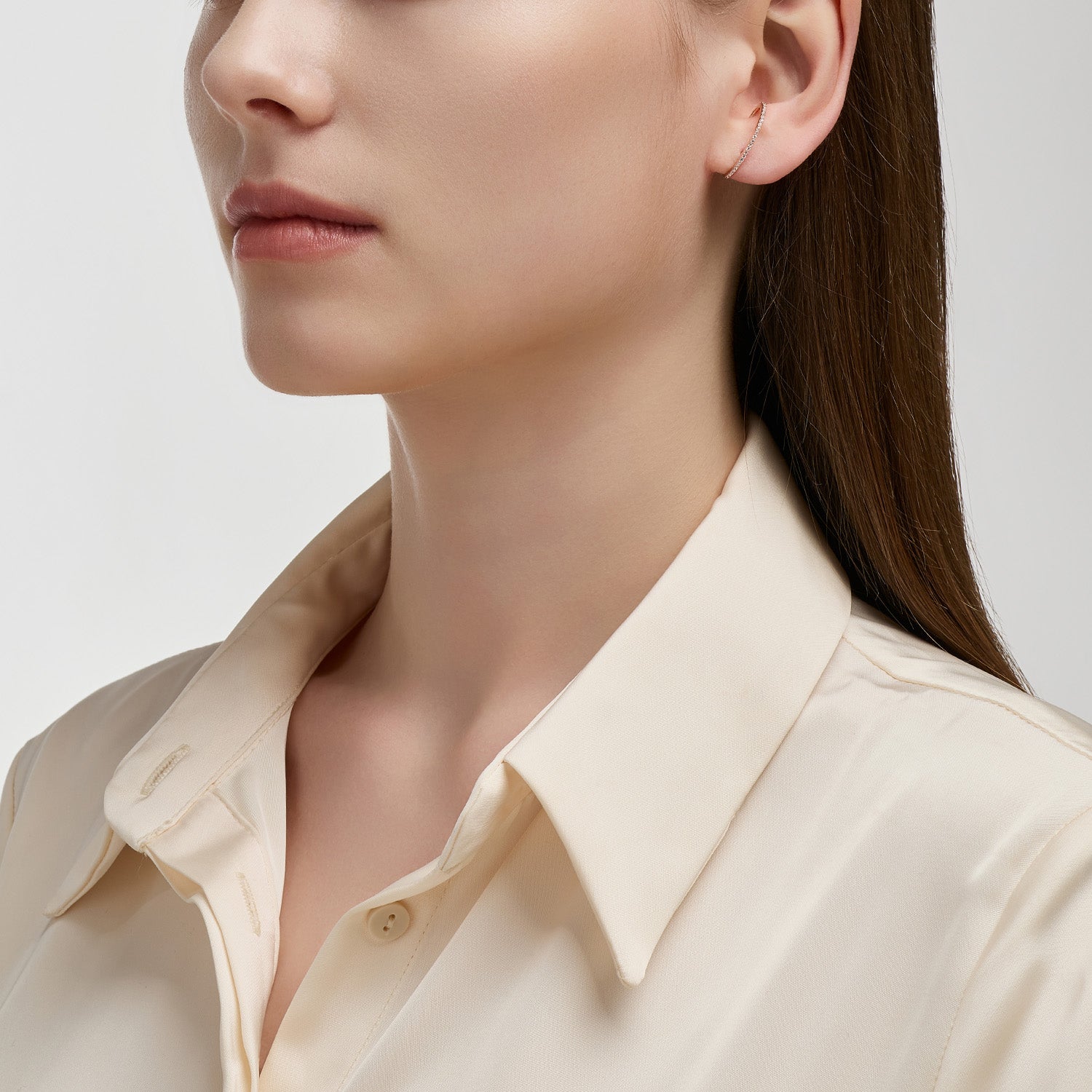 L'air de Paris Gold One-sided Earring - DIDIER DUBOT