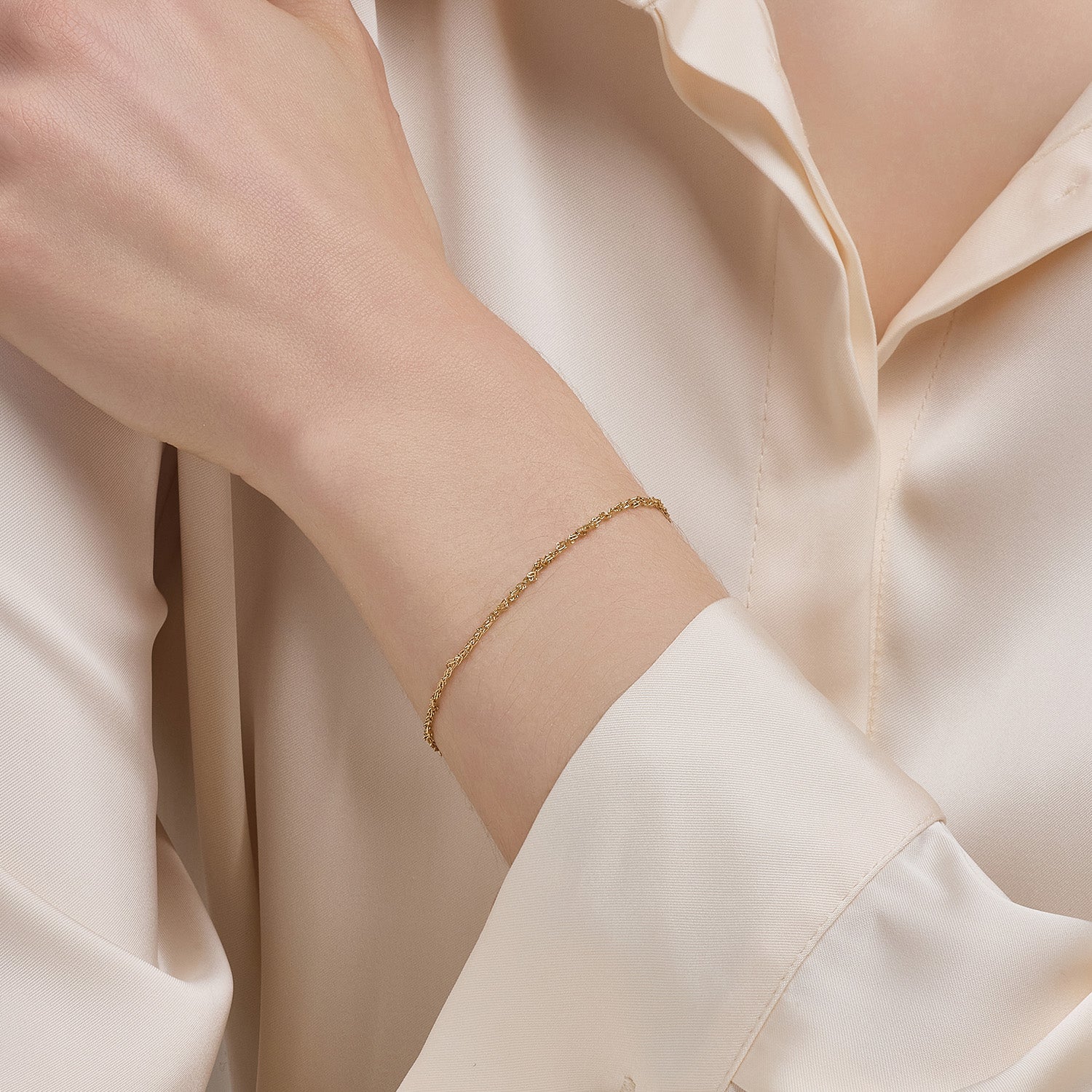La D.D Gold Bracelet - DIDIER DUBOT