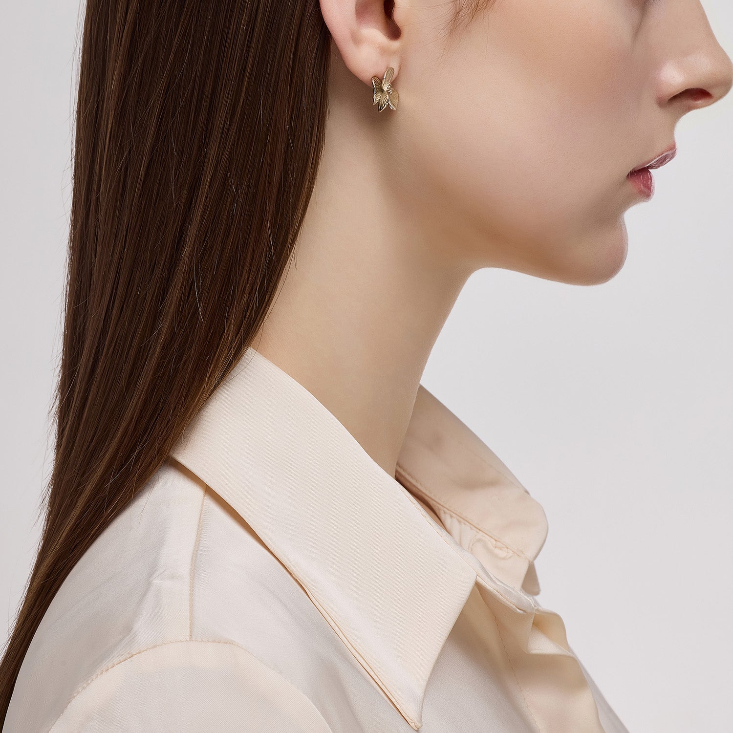 La D.D Gold Earring - DIDIER DUBOT