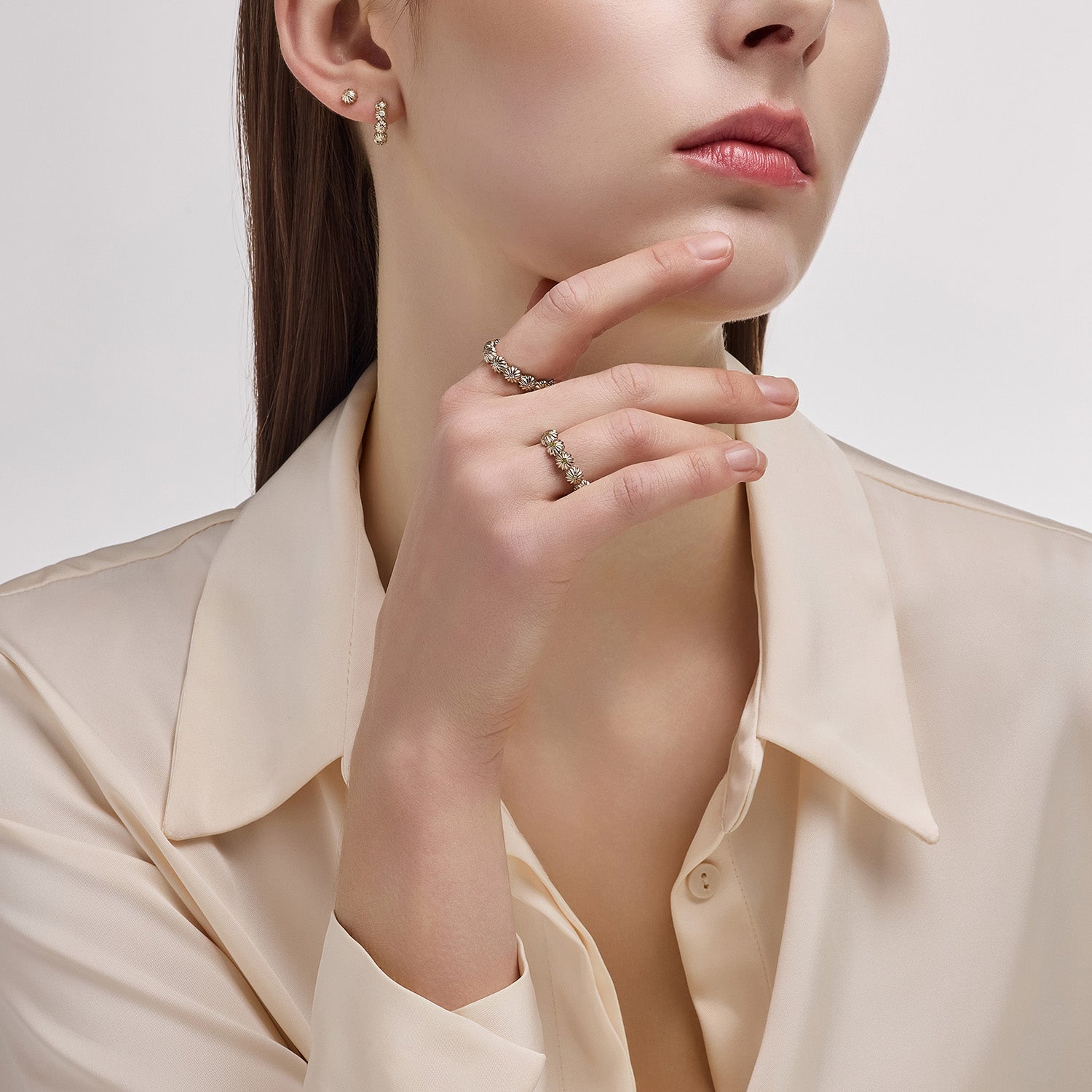 La D.D Gold Earring - DIDIER DUBOT