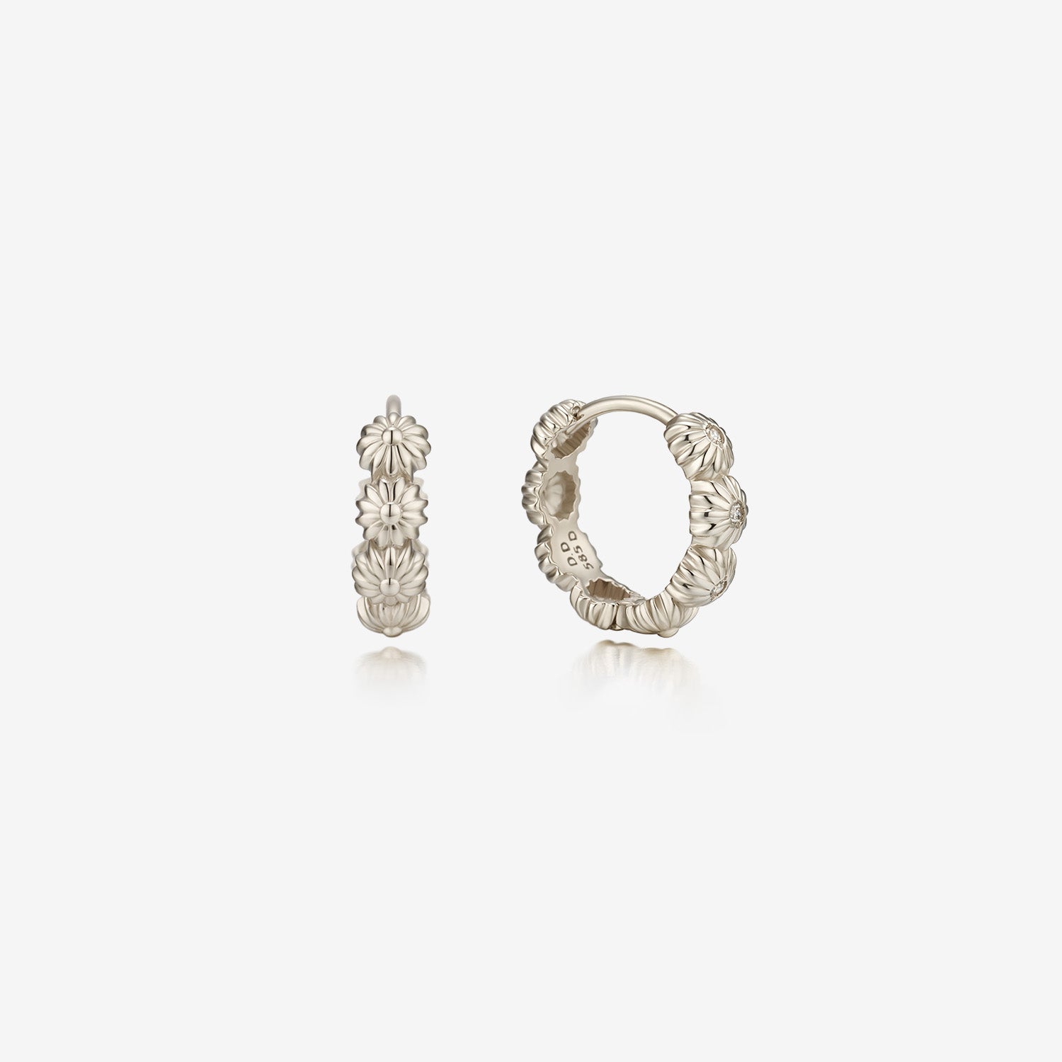 La D.D Gold Earring - DIDIER DUBOT