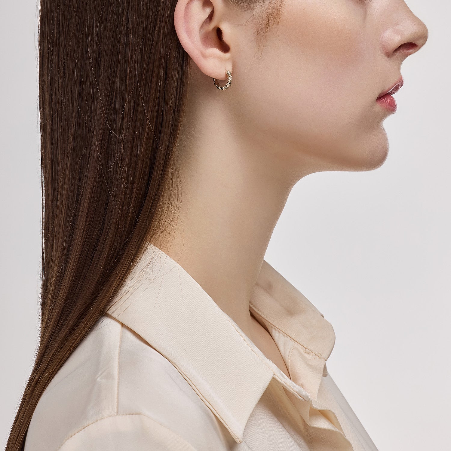 La D.D Gold Earring - DIDIER DUBOT