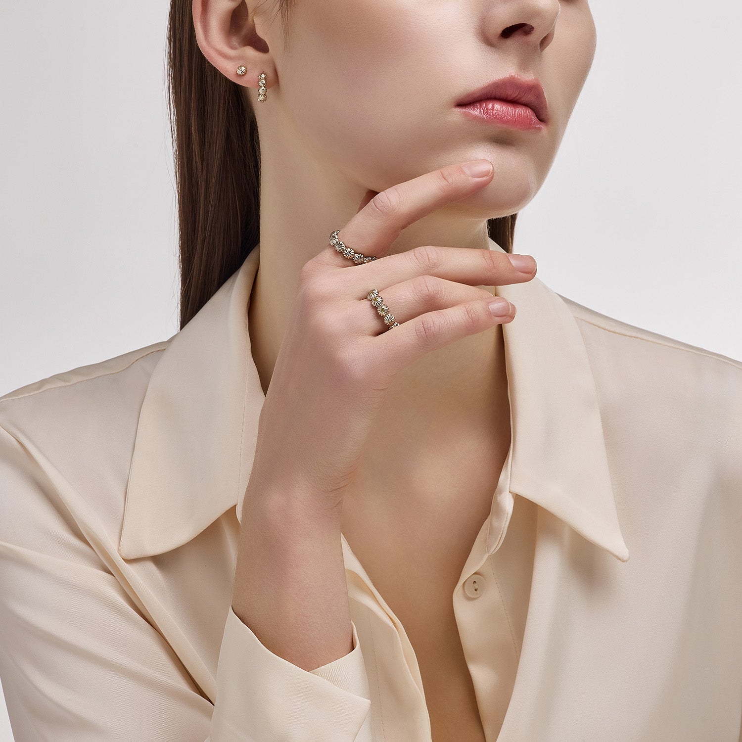 La D.D Gold Earring - DIDIER DUBOT