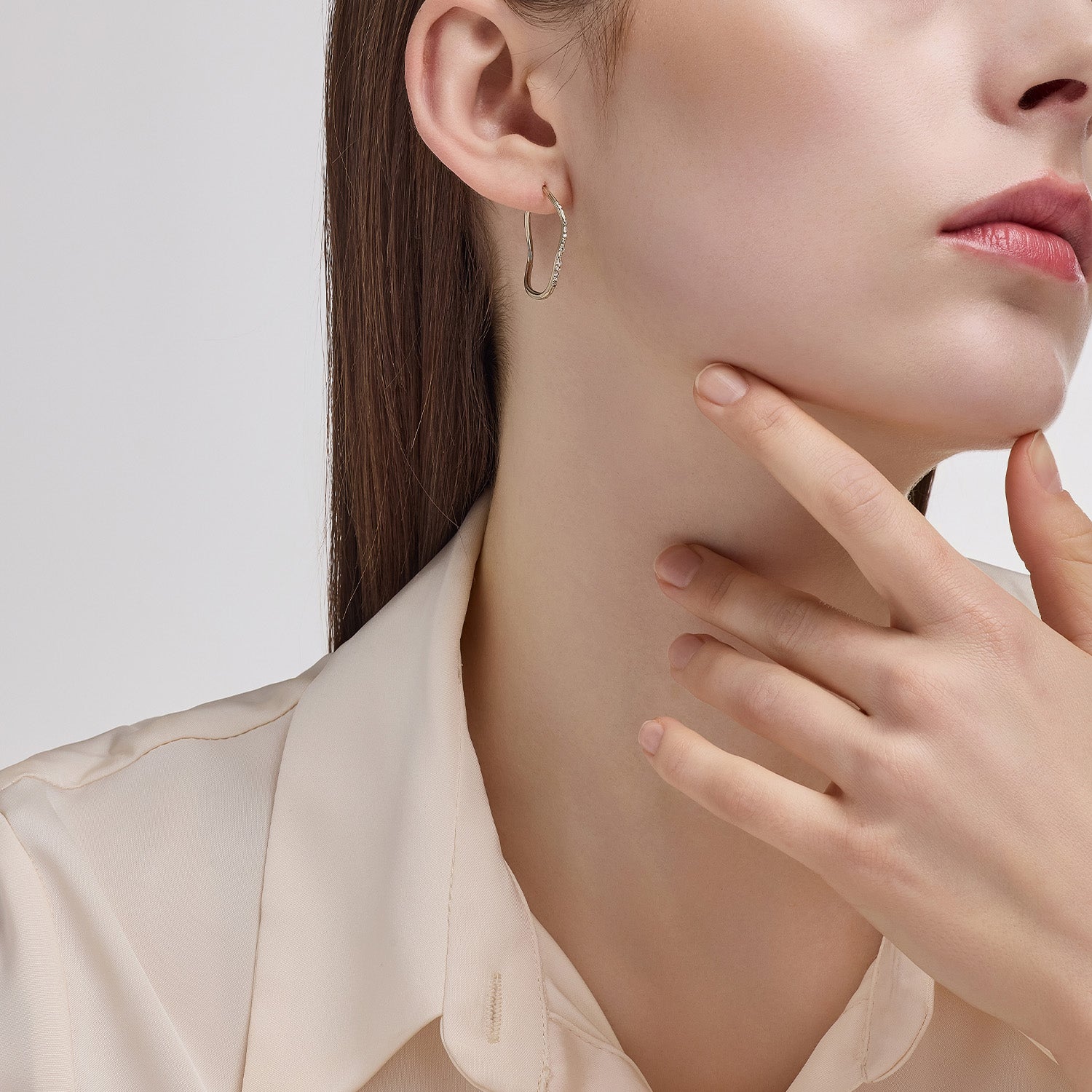 La D.D Gold Earring - DIDIER DUBOT