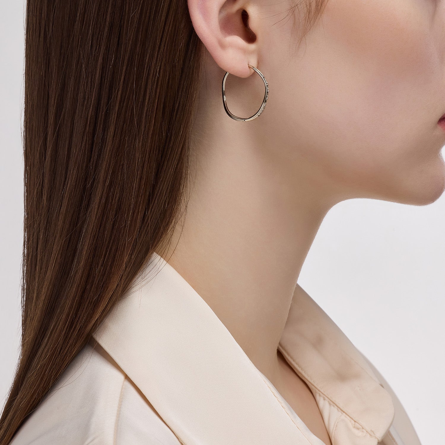 La D.D Gold Earring - DIDIER DUBOT