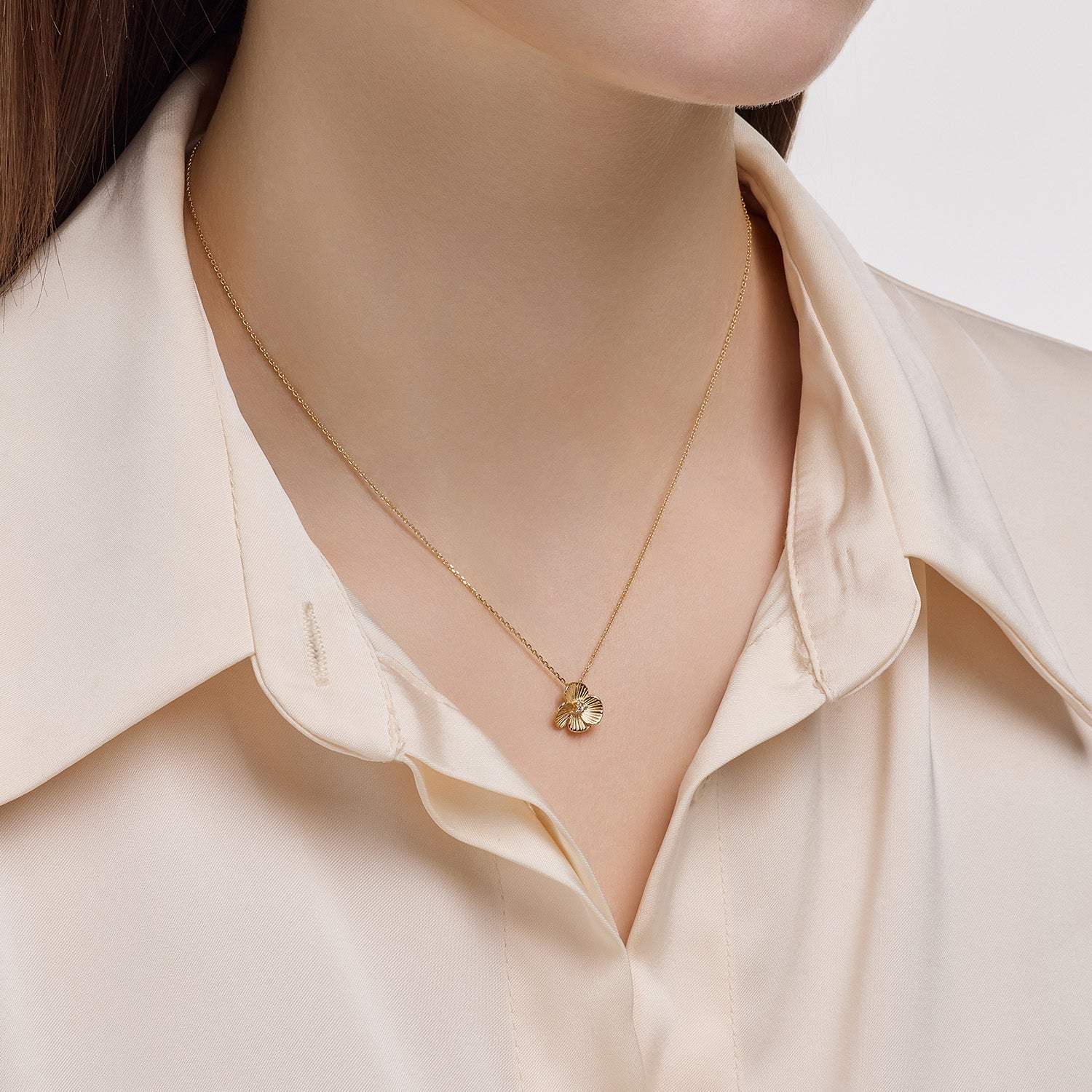 La D.D Gold Necklace - DIDIER DUBOT