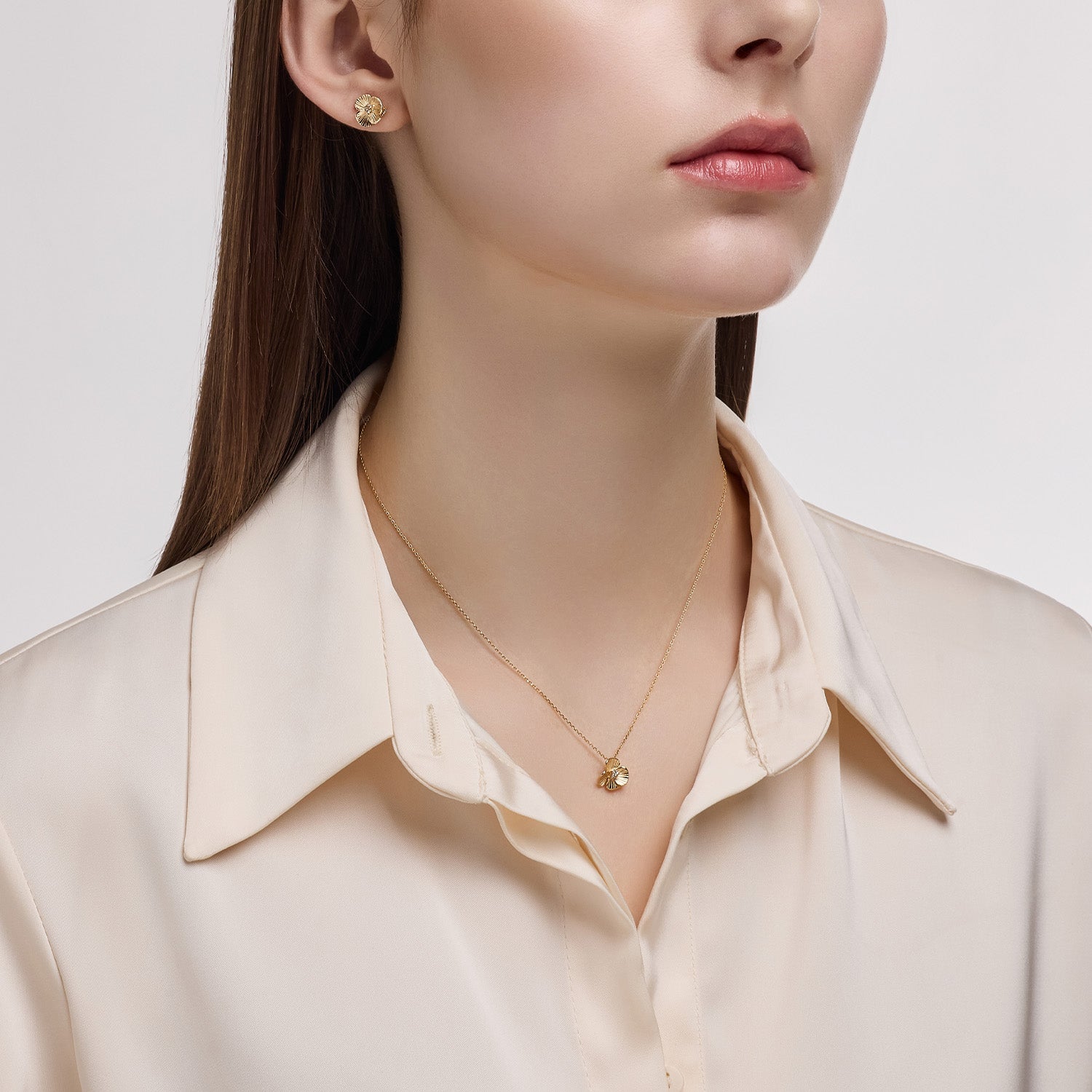 La D.D Gold Necklace - DIDIER DUBOT