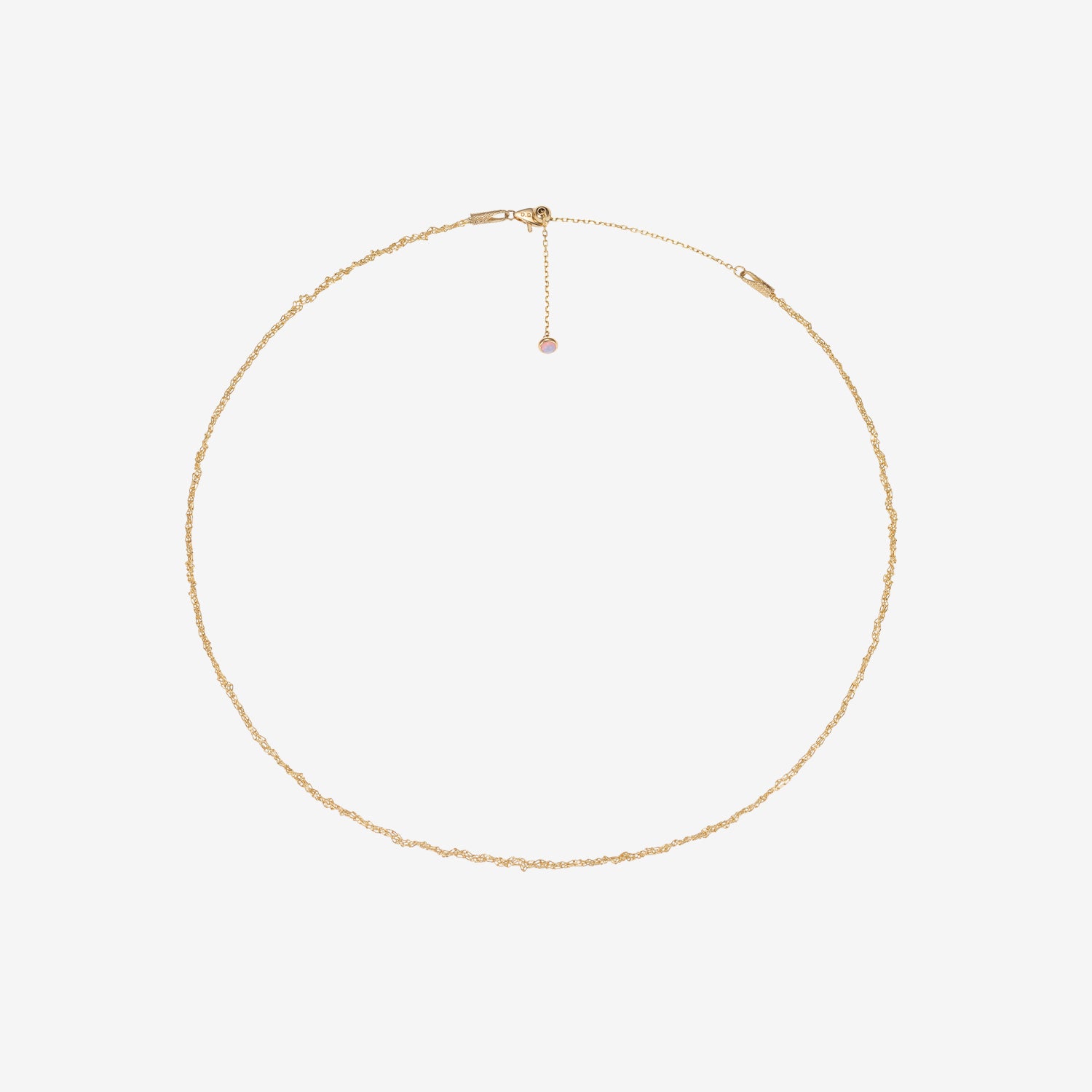 La D.D Gold Necklace - DIDIER DUBOT