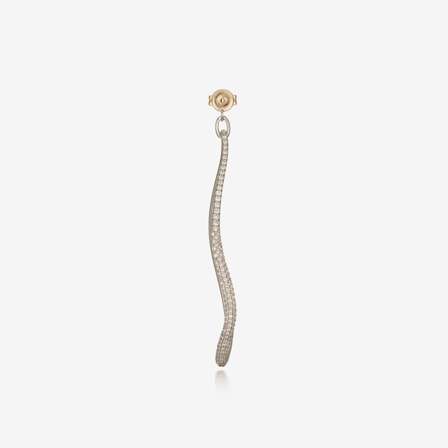 La D.D Gold One-sided Earring Back - DIDIER DUBOT