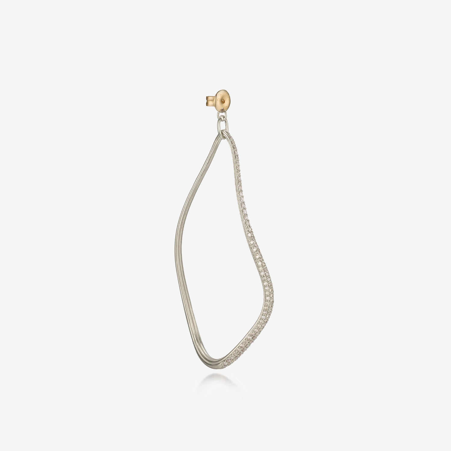 La D.D Gold One-sided Earring Back - DIDIER DUBOT