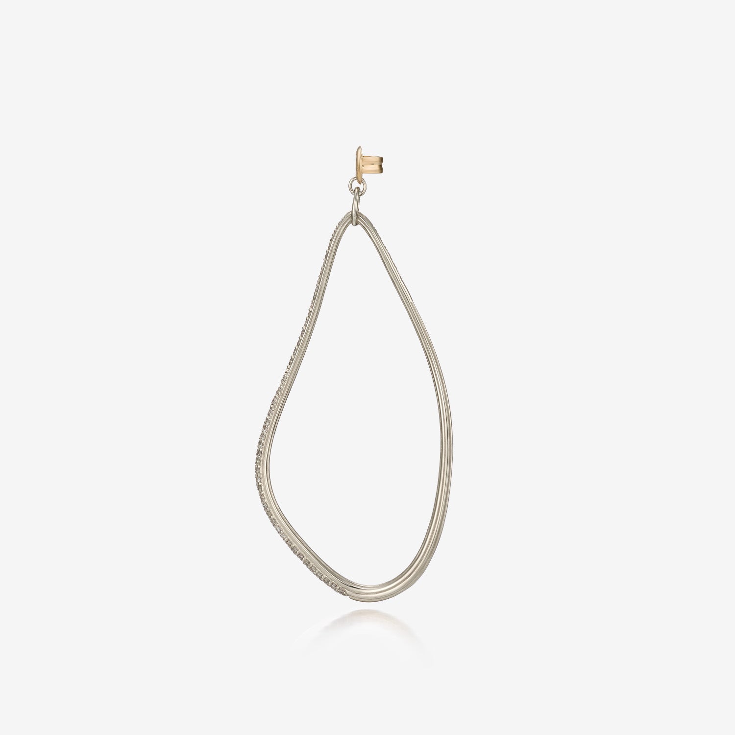 La D.D Gold One-sided Earring Back - DIDIER DUBOT