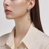 La D.D Gold One-sided Earring Back - DIDIER DUBOT