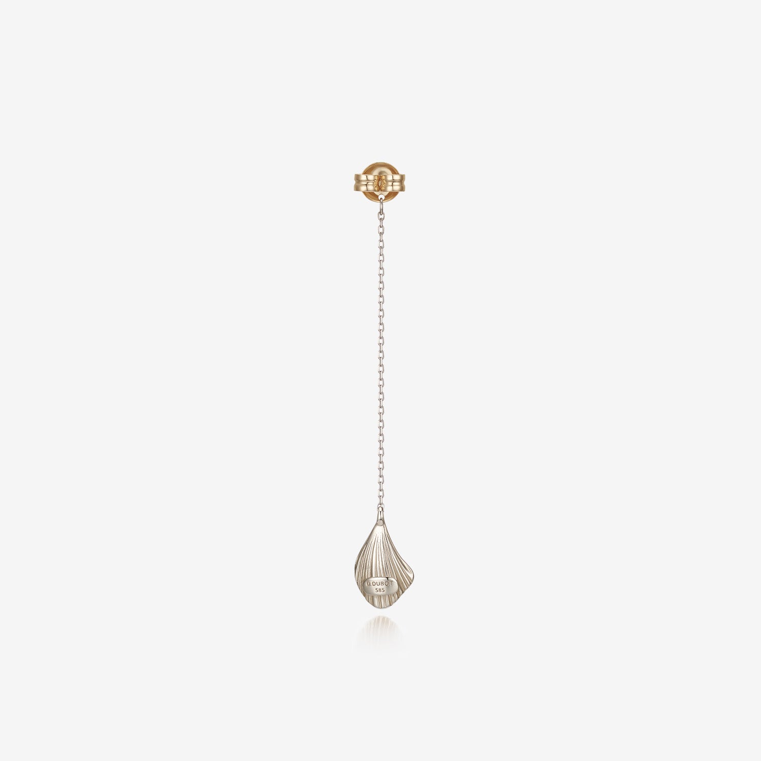 La D.D Gold One-sided Earring Back - DIDIER DUBOT