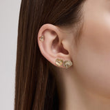 La D.D Gold One-sided Earring - DIDIER DUBOT