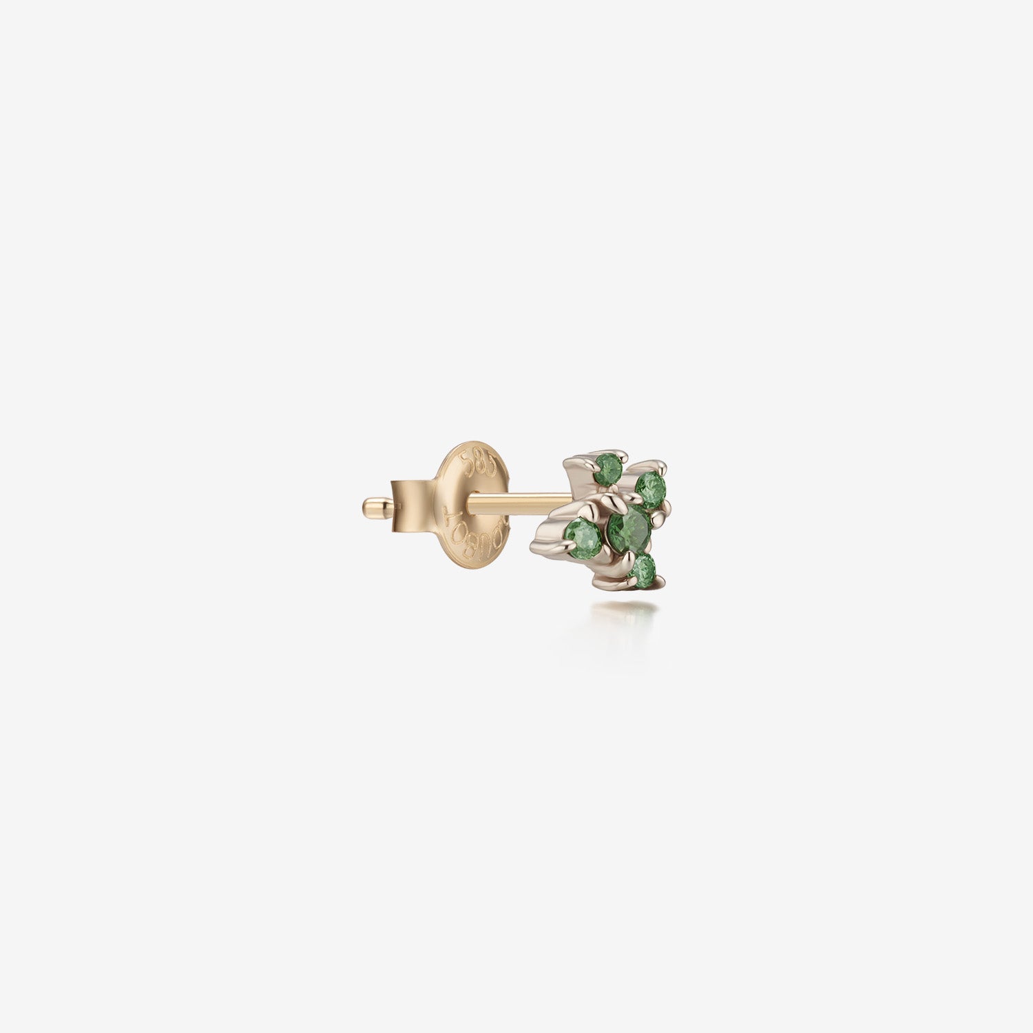 La D.D Gold One-sided Earring - DIDIER DUBOT