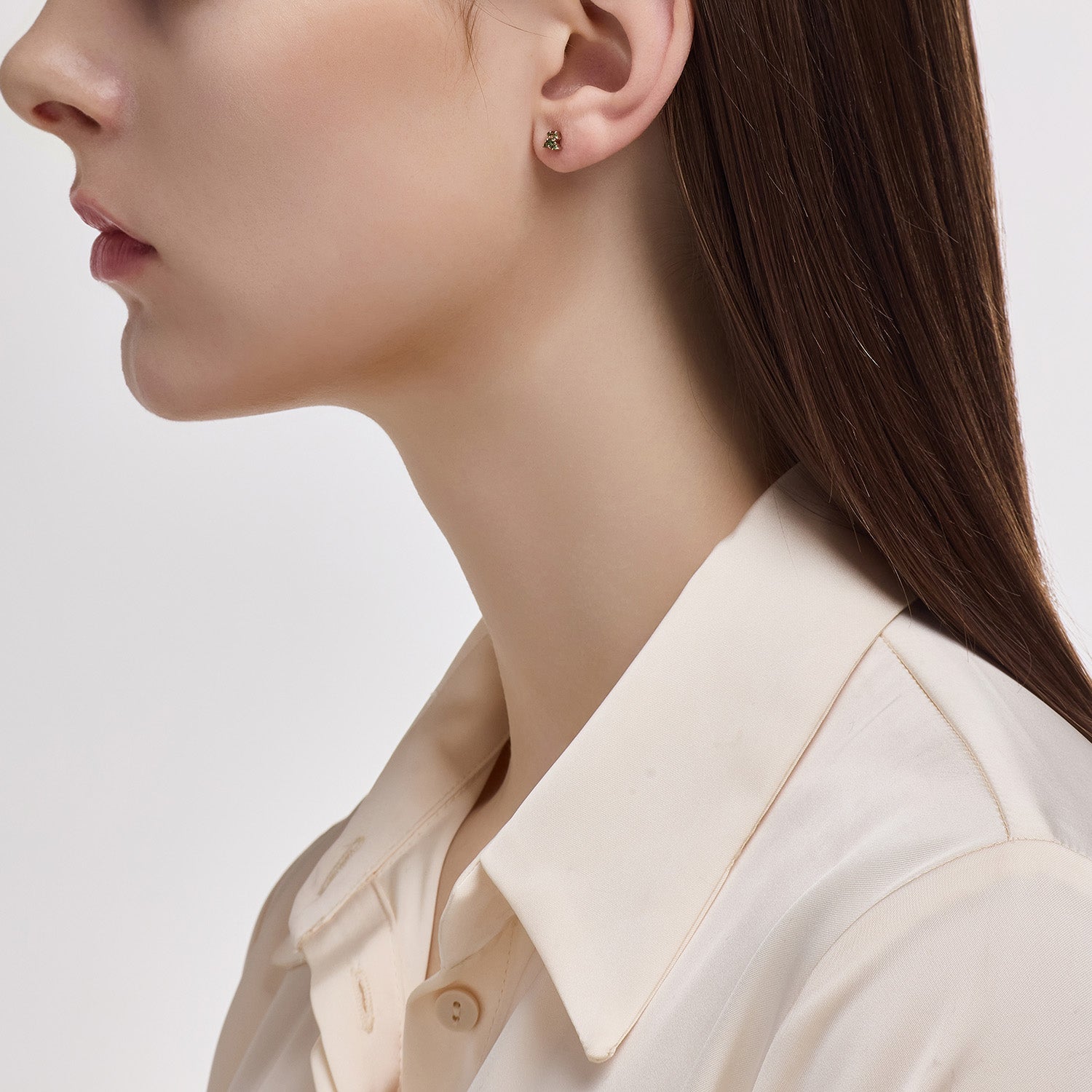 La D.D Gold One-sided Earring - DIDIER DUBOT