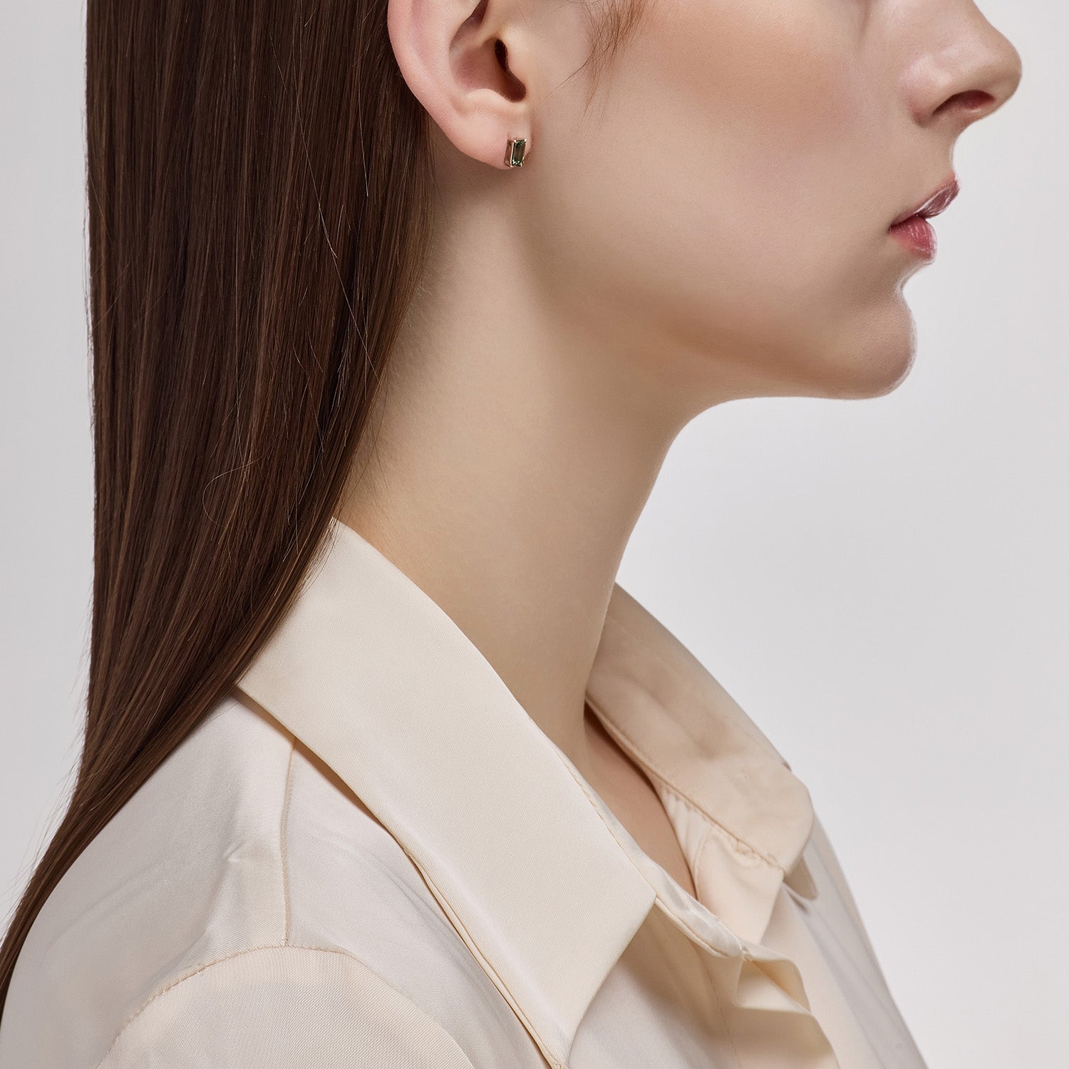 La D.D Gold One-sided Earring - DIDIER DUBOT