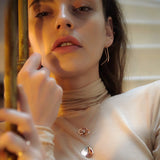 La D.D One-sided Gold Earring - DIDIER DUBOT