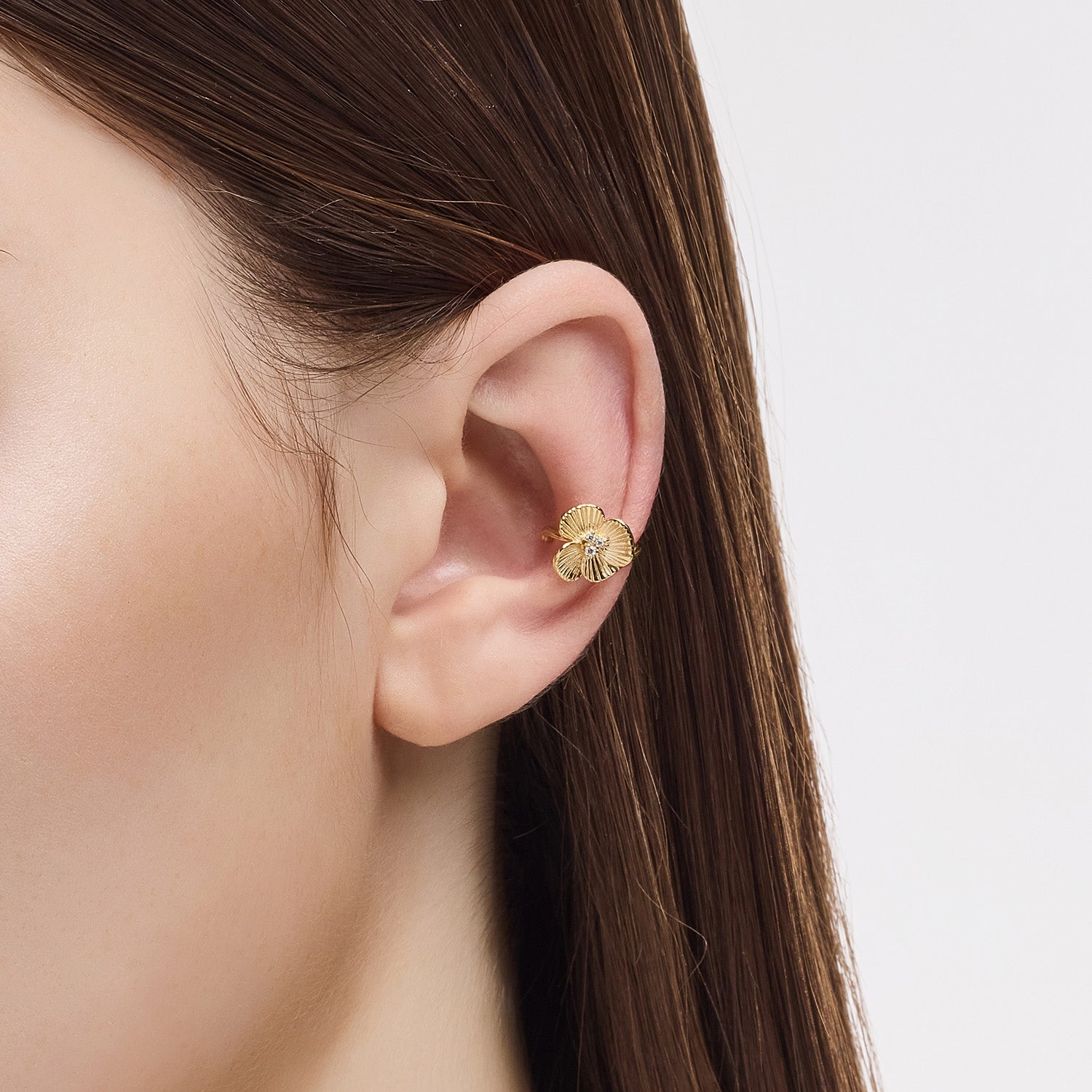 La D.D Silver Ear Cuff - DIDIER DUBOT