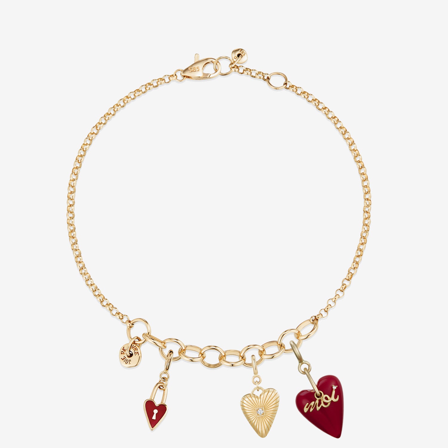 La vie de Paris Gold Bracelet Set - DIDIER DUBOT