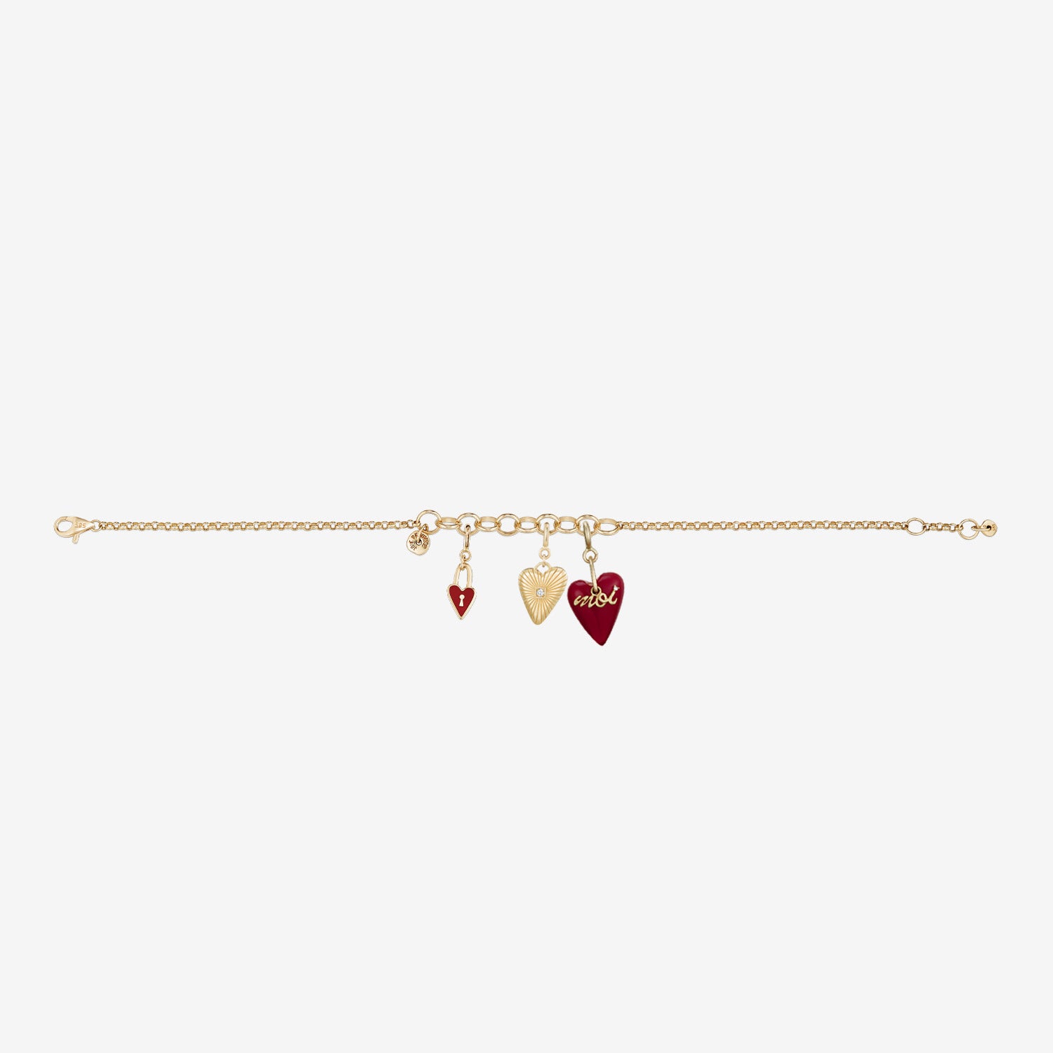 La vie de Paris Gold Bracelet Set - DIDIER DUBOT