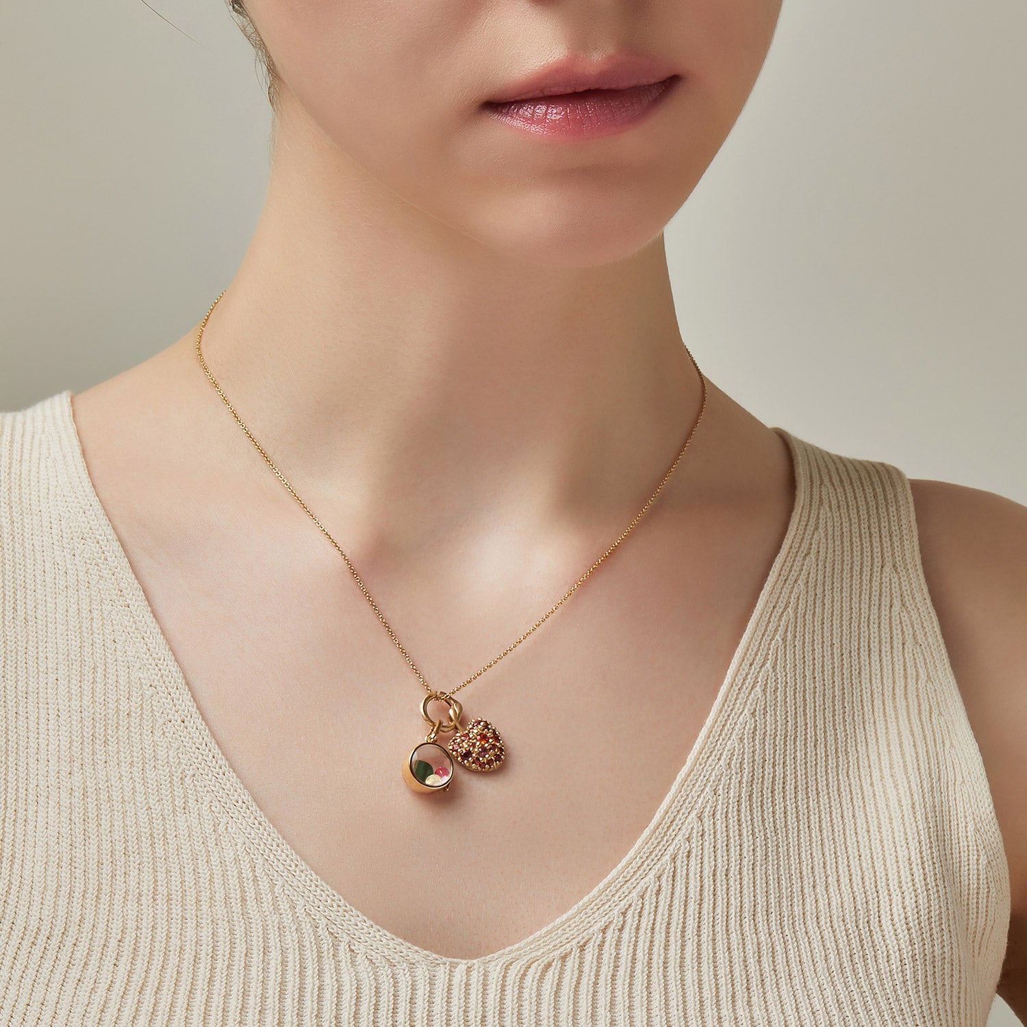 La vie de Paris Gold Necklace JDVNG3F01XX - DIDIER DUBOT