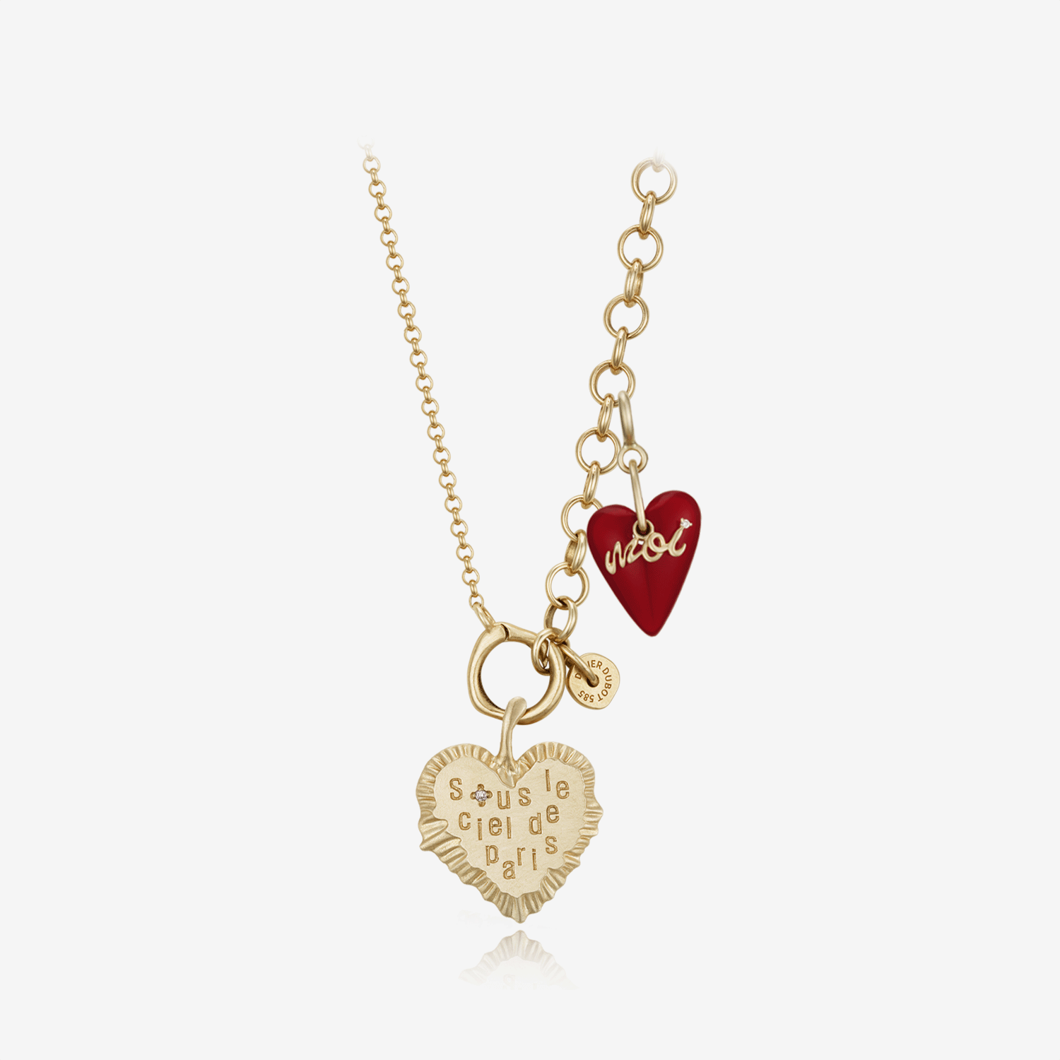 La vie de Paris Gold Necklace Set - DIDIER DUBOT