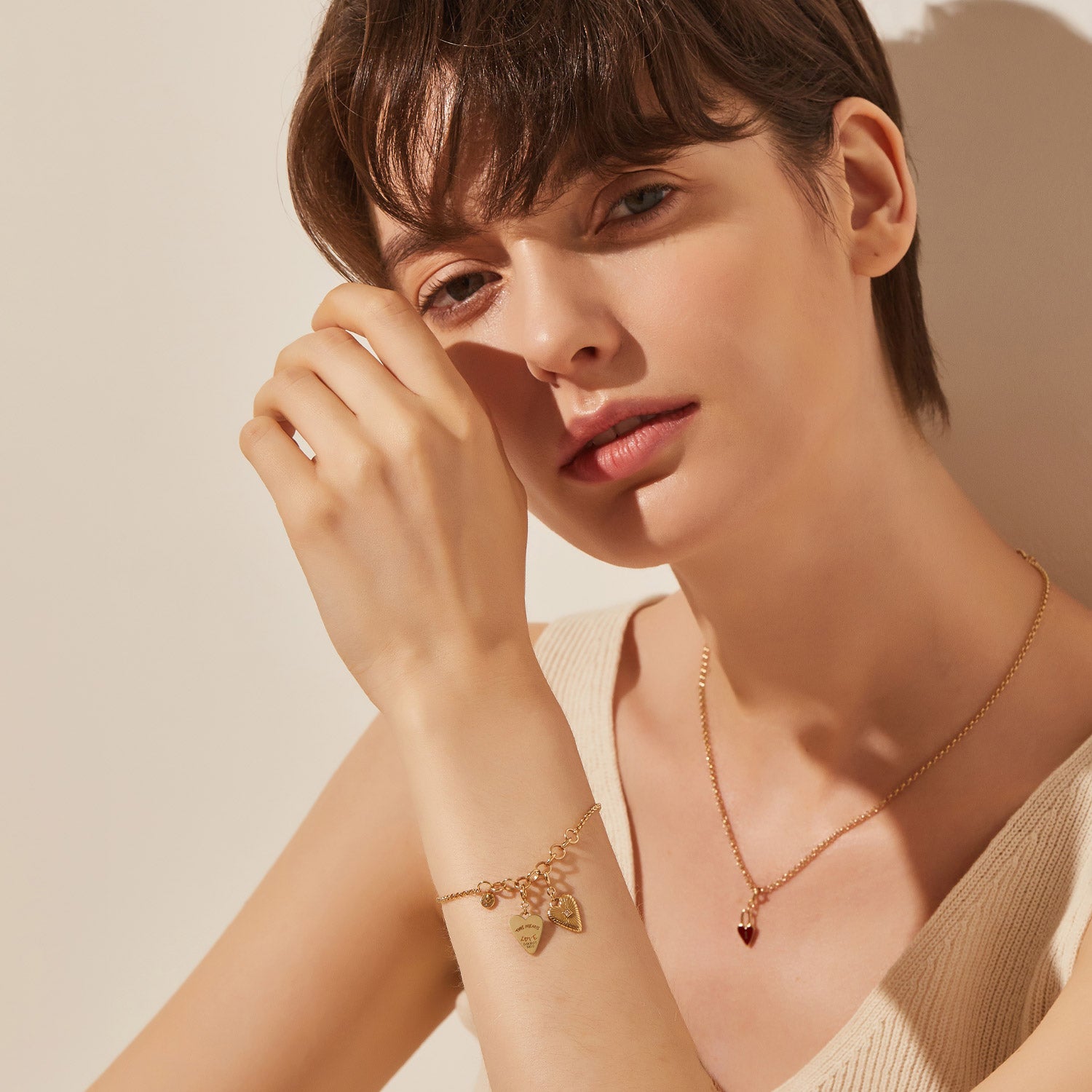 La vie de Paris Gold Pendant - DIDIER DUBOT