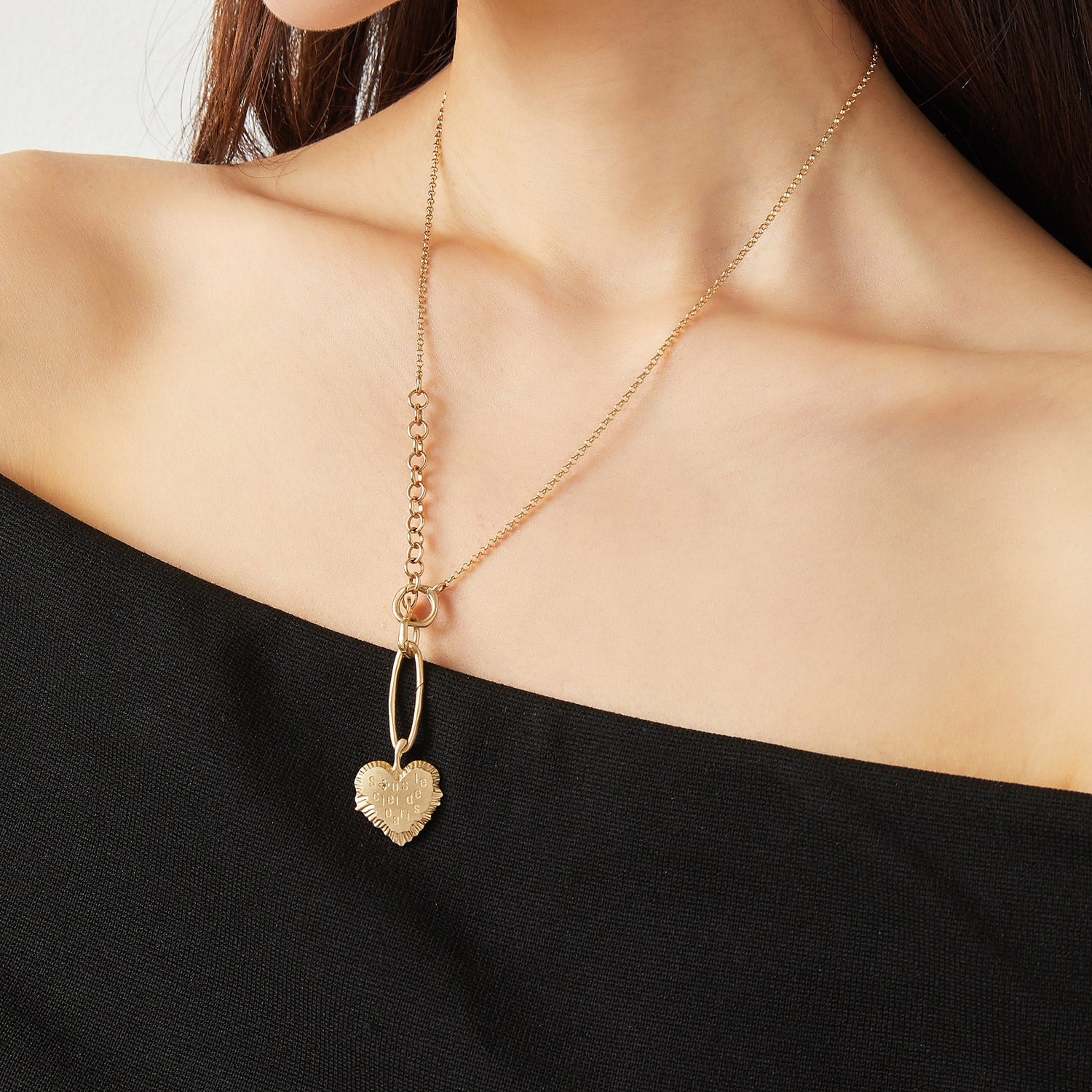 La vie de Paris Gold Pendant - DIDIER DUBOT