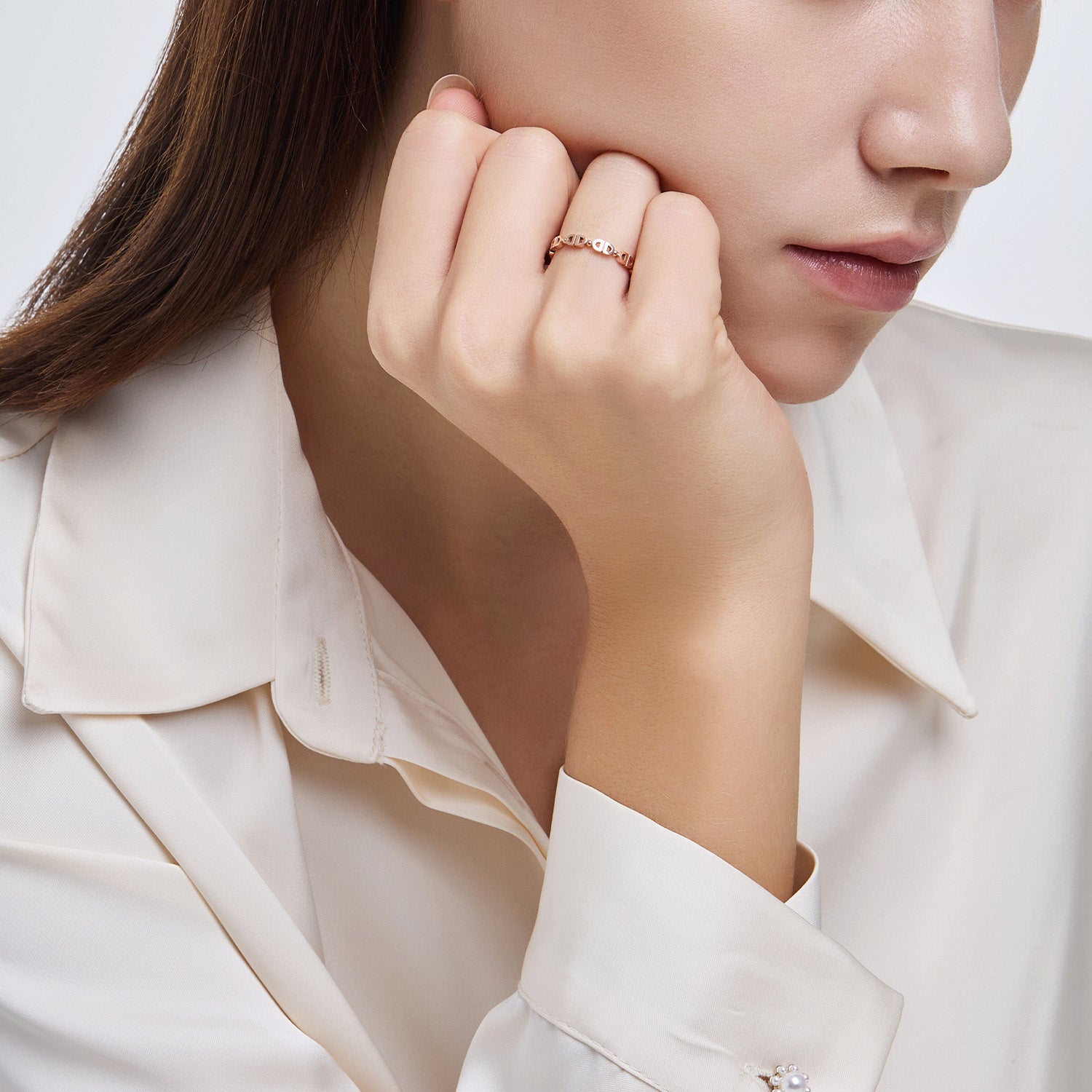 Miss. Doux Double D Ring - DIDIER DUBOT