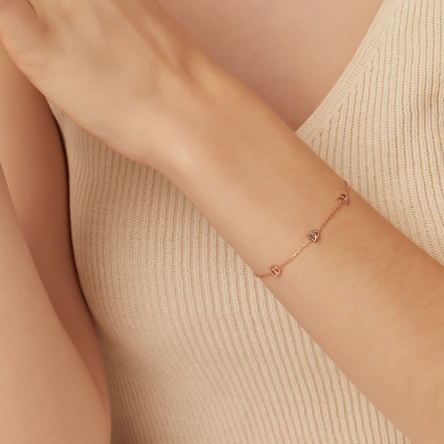 Miss. Doux Gold Bracelet - DIDIER DUBOT