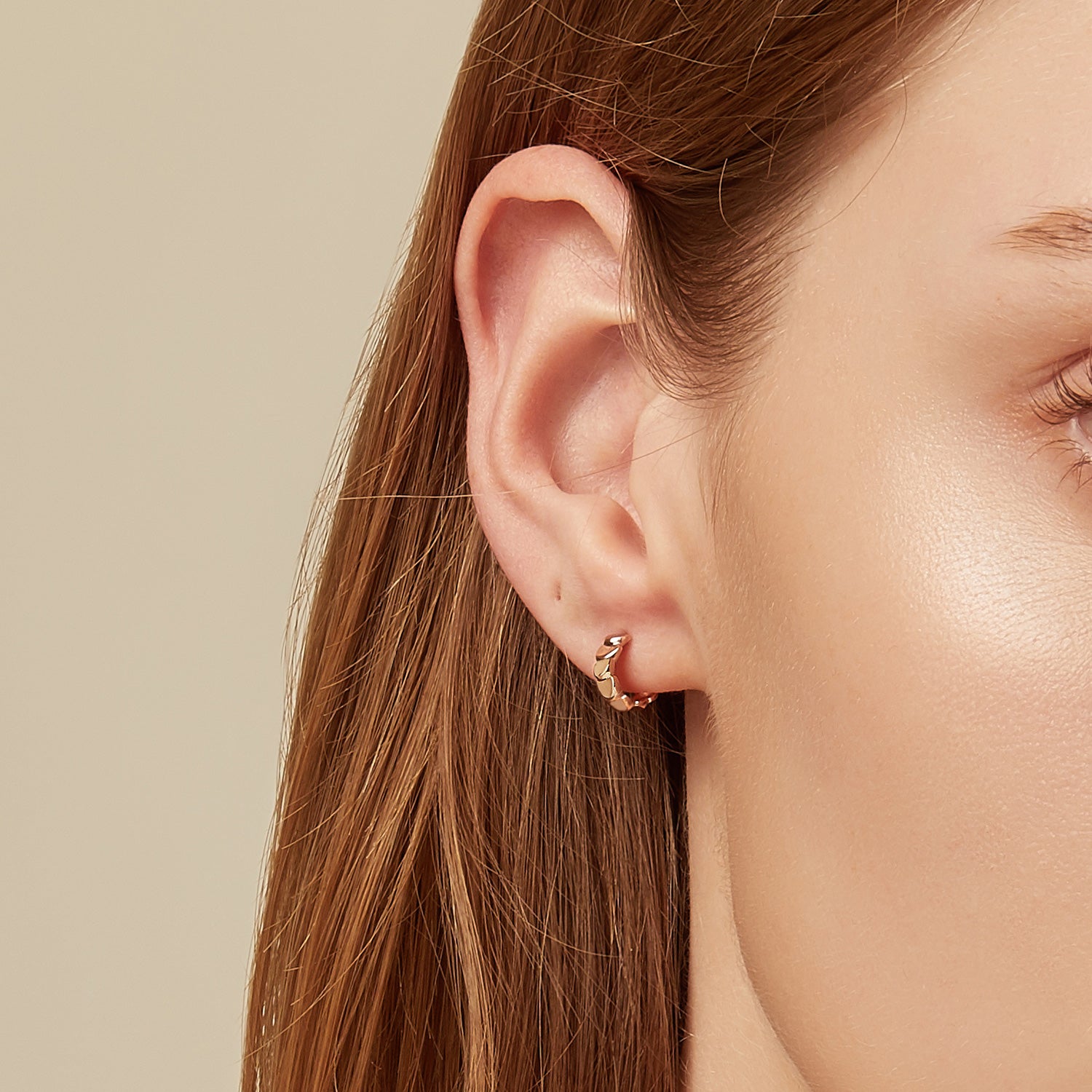 Miss. Doux Gold Earring - DIDIER DUBOT