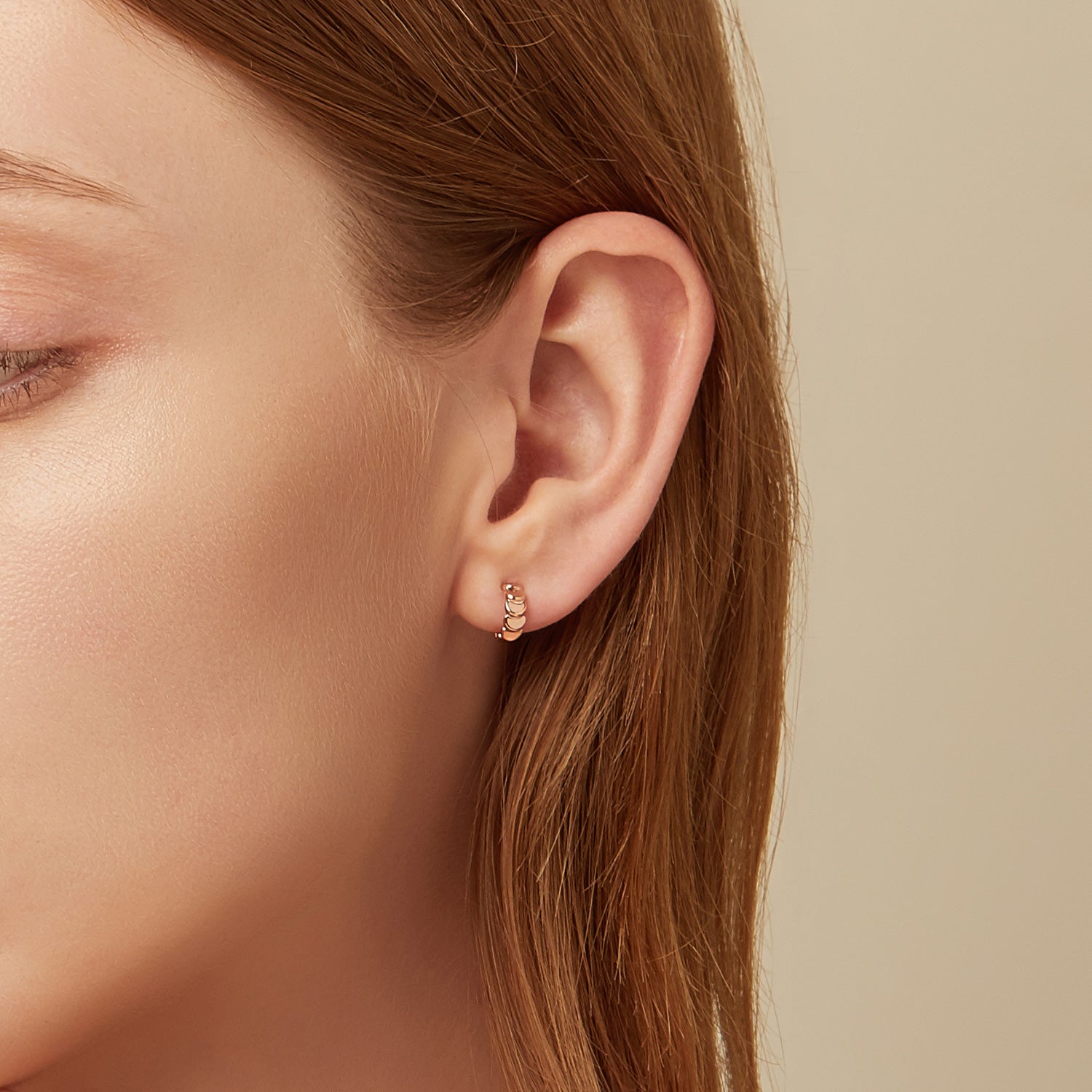 Miss. Doux Gold Earring - DIDIER DUBOT